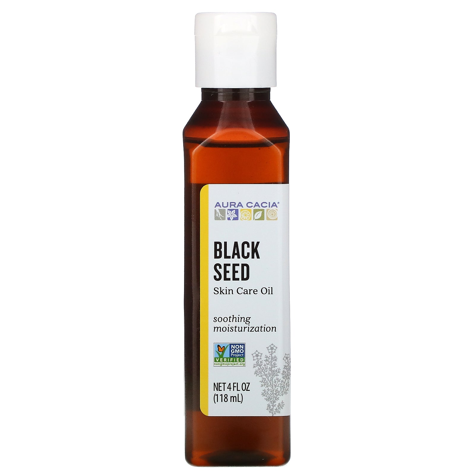 Aura Cacia, Skin Care Oil, Black Seed, 4 fl oz (118 ml)