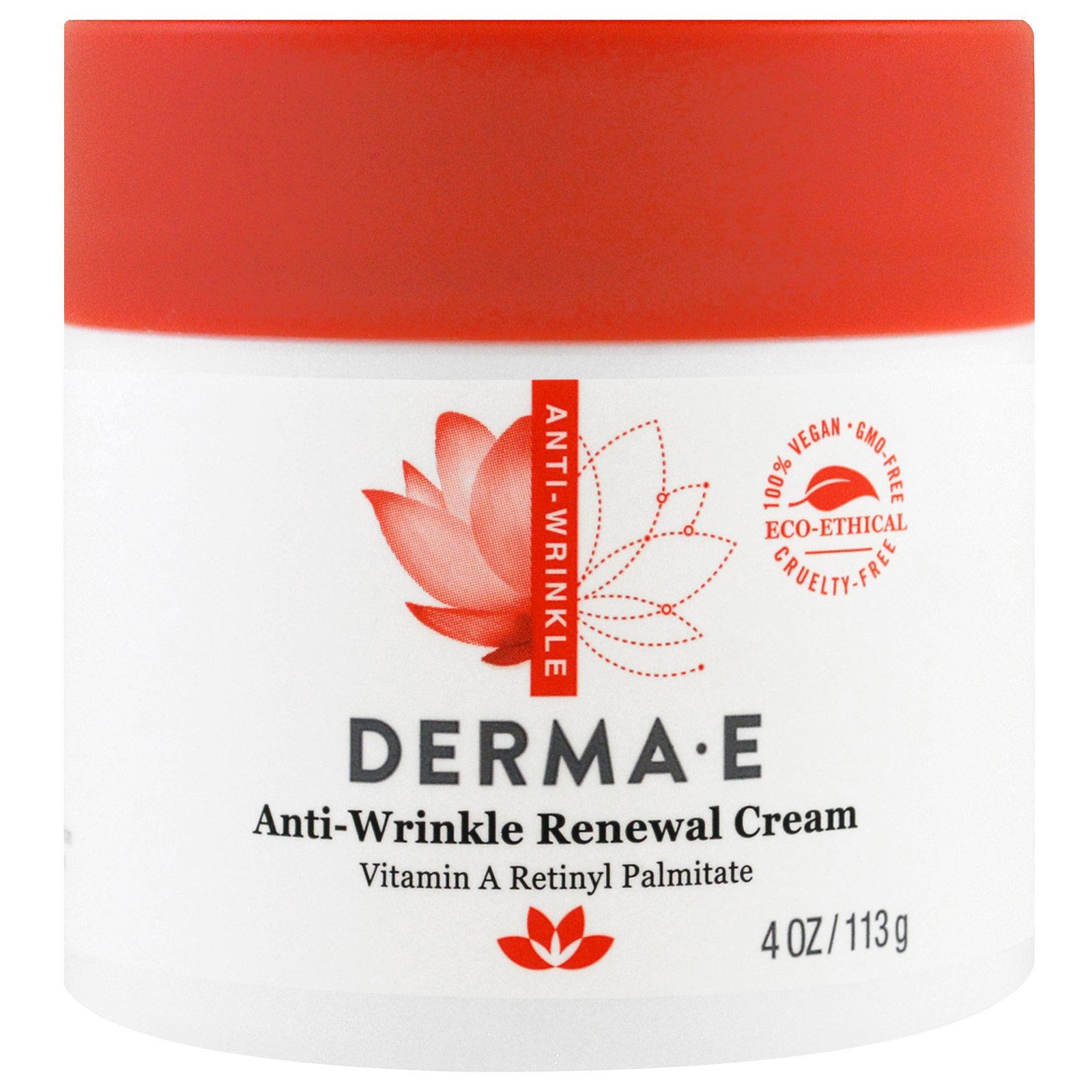 Derma E, Anti-Wrinkle Renewal Cream, 4 oz (113 g)