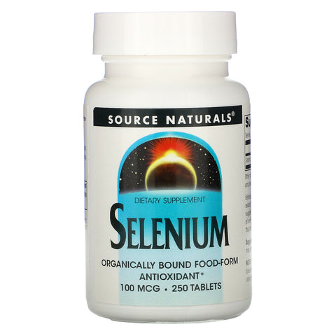 Source Naturals, Selenium, 100 mcg, 250 Tablets