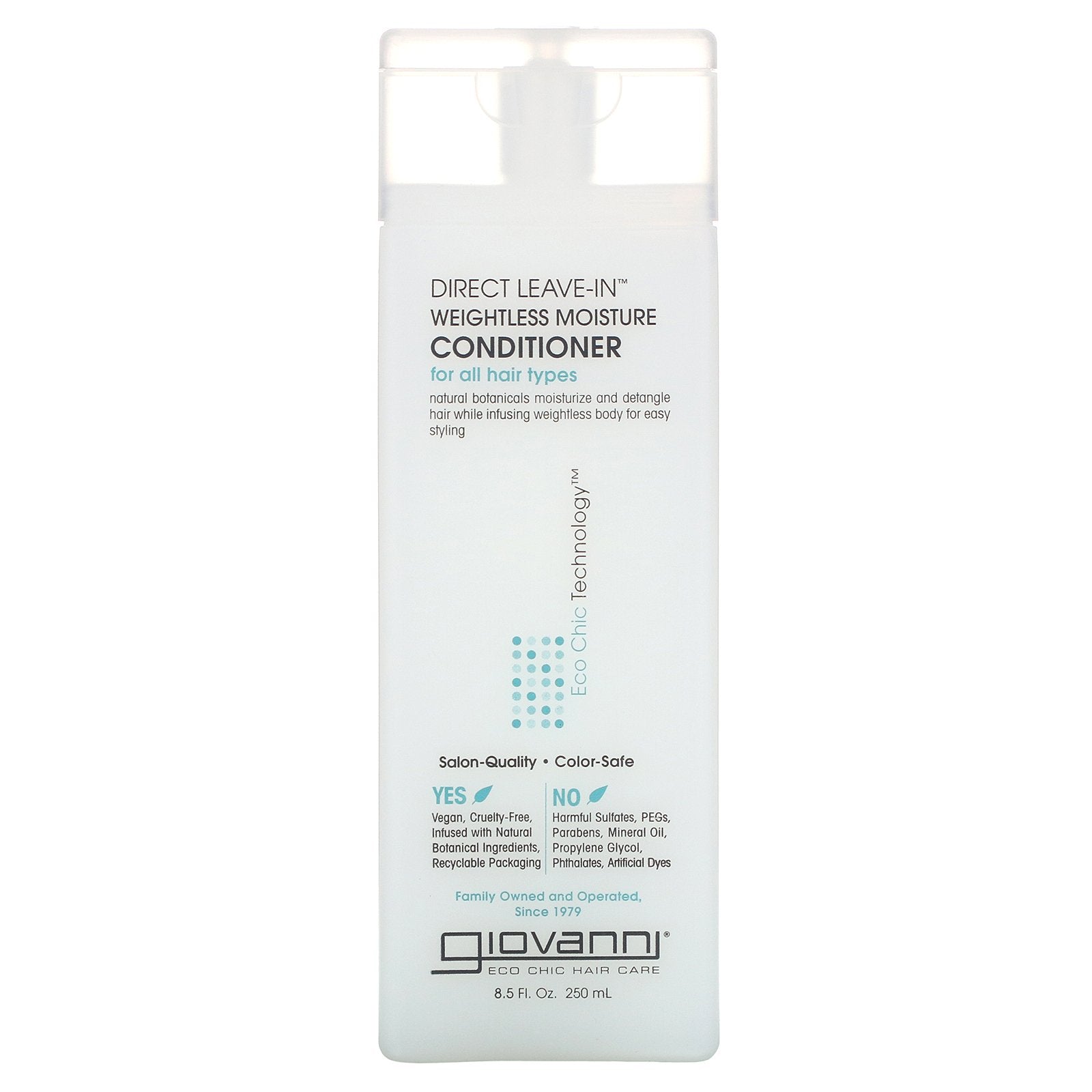 Giovanni, Direct Leave-In Weightless Moisture Conditioner, 8.5 fl oz (250 ml)