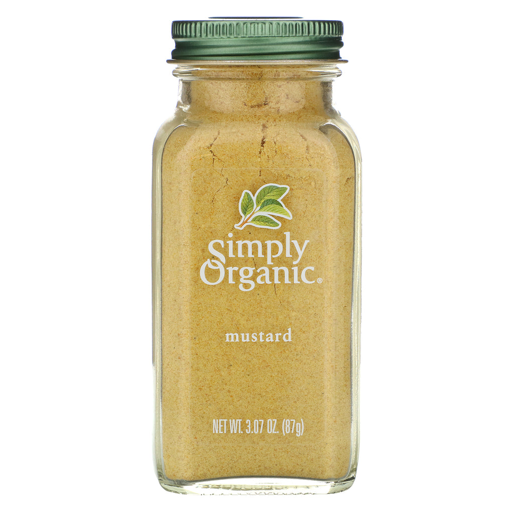 Simply Organic, Mustard, 3.07 oz (87 g)