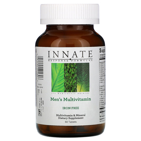 Innate Response Formulas, Men's Multivitamin, Iron Free, 60 Tablets