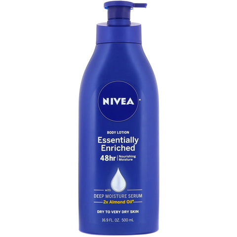 Nivea, Body Lotion, Essentially Enriched, 16.9 fl oz (500 ml)