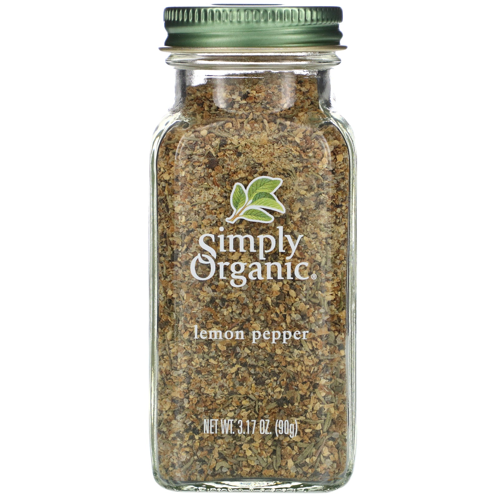 Simply Organic, Lemon Pepper, 3.17 oz (90 g)