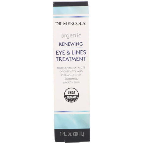 Dr. Mercola,  Renewing Eye & Lines Treatment, 1 fl oz (30 ml)