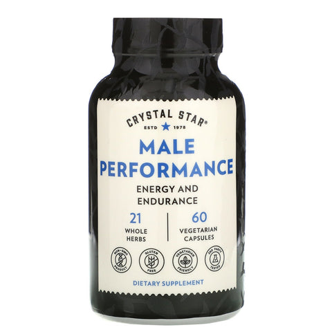 Crystal Star, Male Performance, 60 Vegetarian Capsules