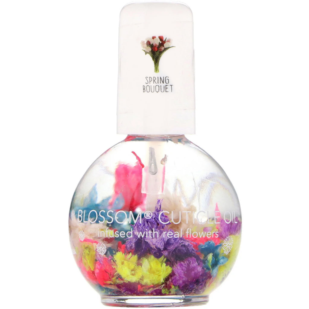 Blossom, Cuticle Oil, Spring Bouquet, 0.42 fl oz (12.5 ml)