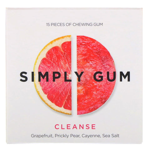 Simply Gum, Cleanse Gum, 15 Pieces