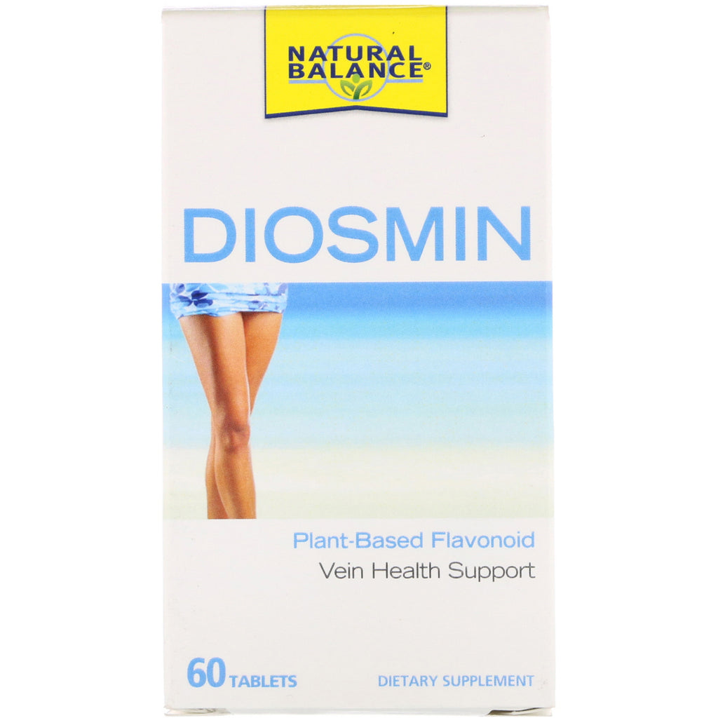 Natural Balance, Diosmin, Vein Health Support, 60 Tablets