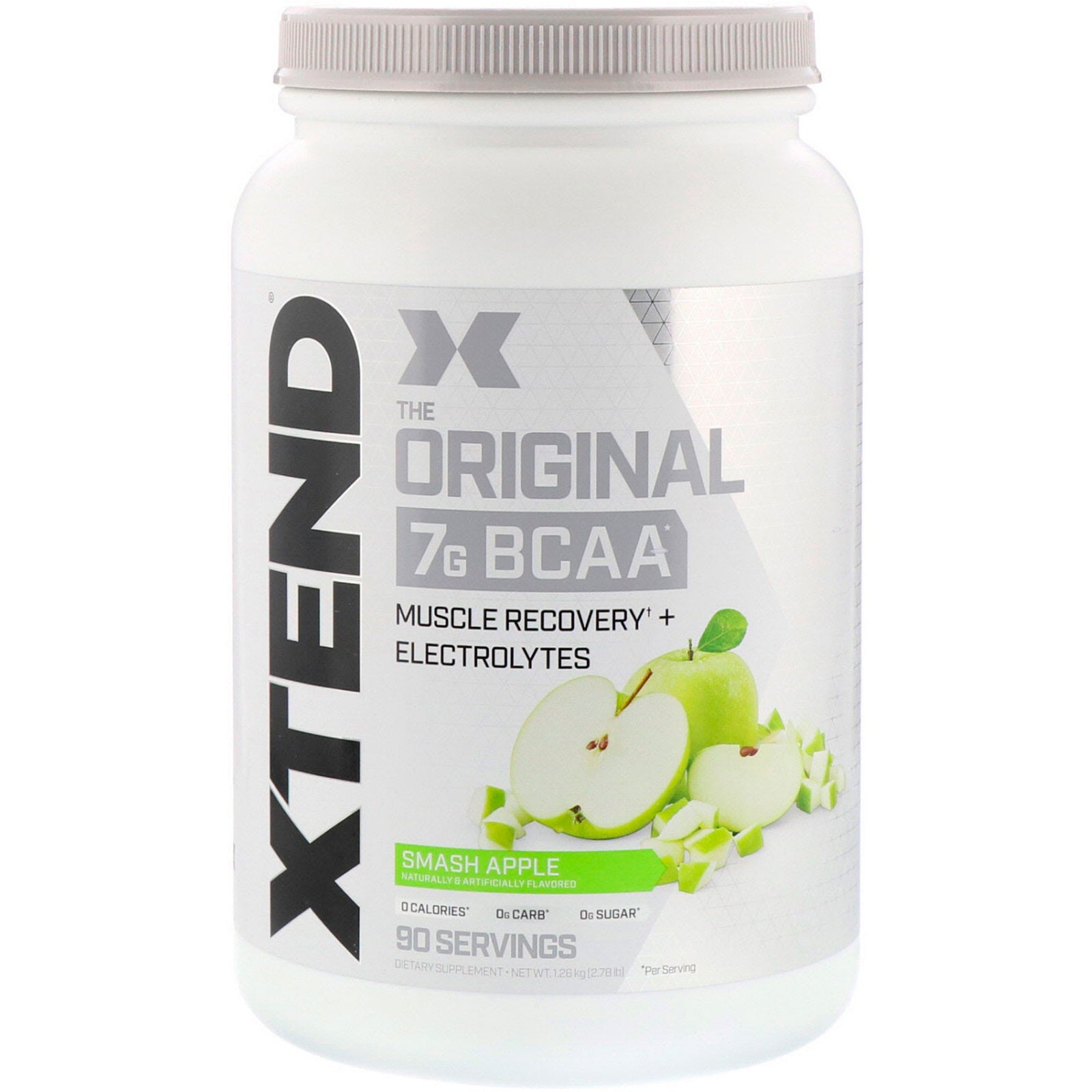 Xtend, The Original 7G BCAA, Smash Apple, 2.78 lb (1.26 kg)