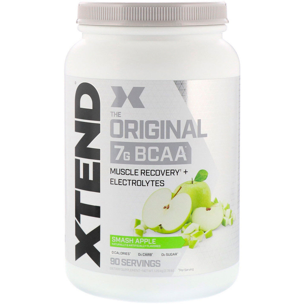 Xtend, The Original 7G BCAA, Smash Apple, 2.78 lb (1.26 kg)