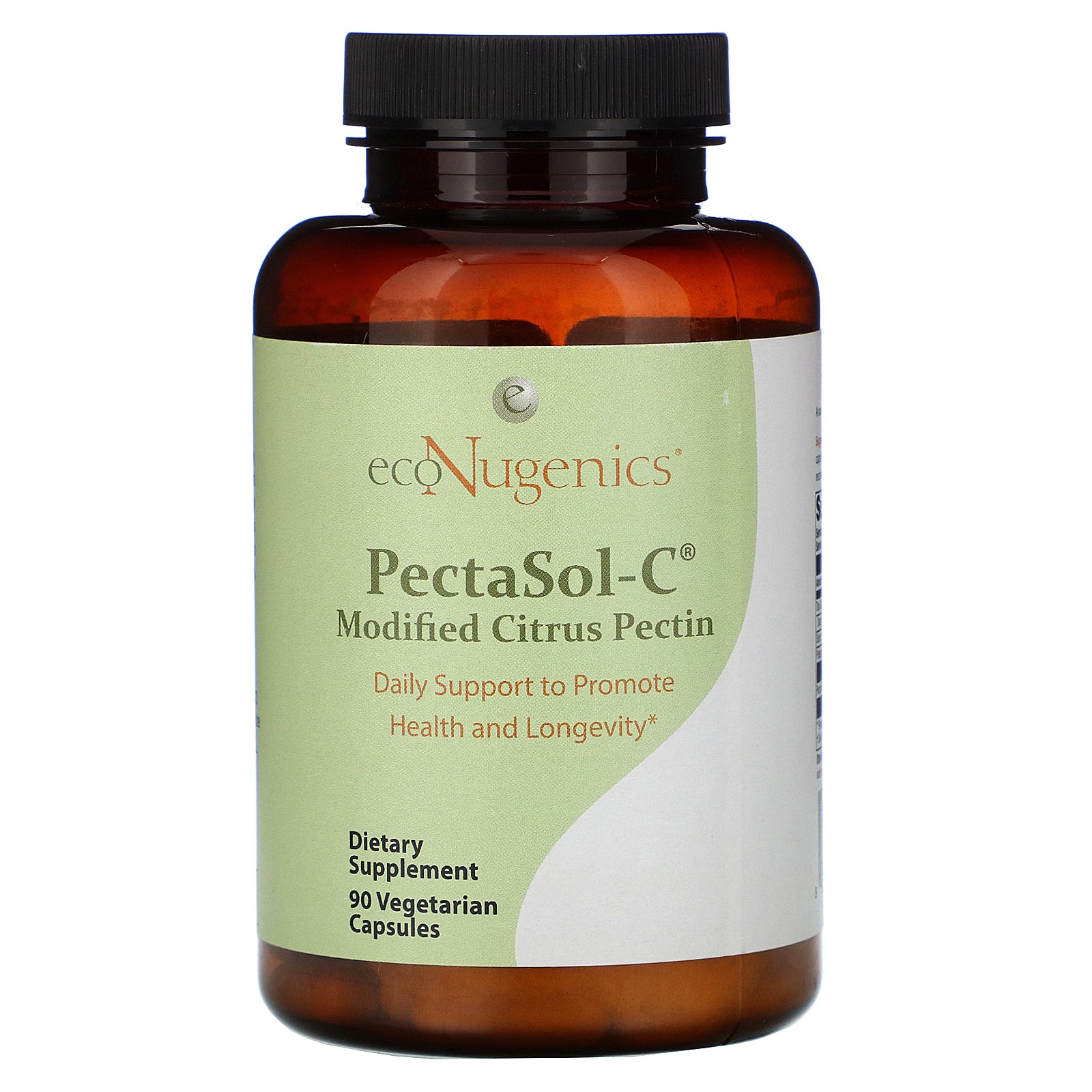 Econugenics, PectaSol-C, Modified Citrus Pectin, 90 Vegetarian Capsules