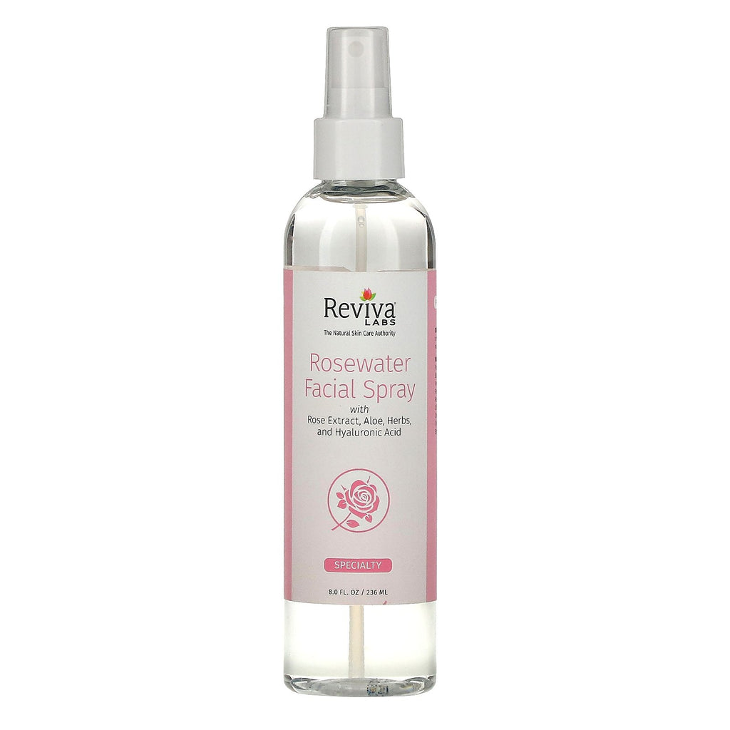 Reviva Labs, Rosewater Facial Spray, 8 oz (236 ml)