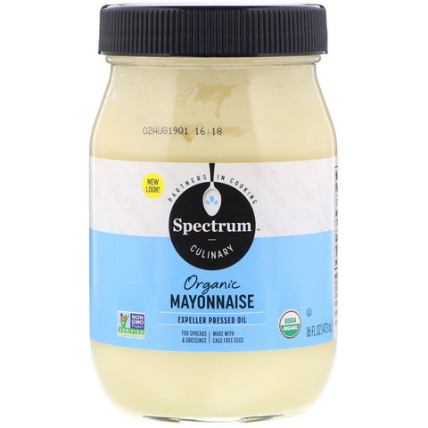 Spectrum Culinary, Organic Mayonnaise, 16 fl oz (473 ml)