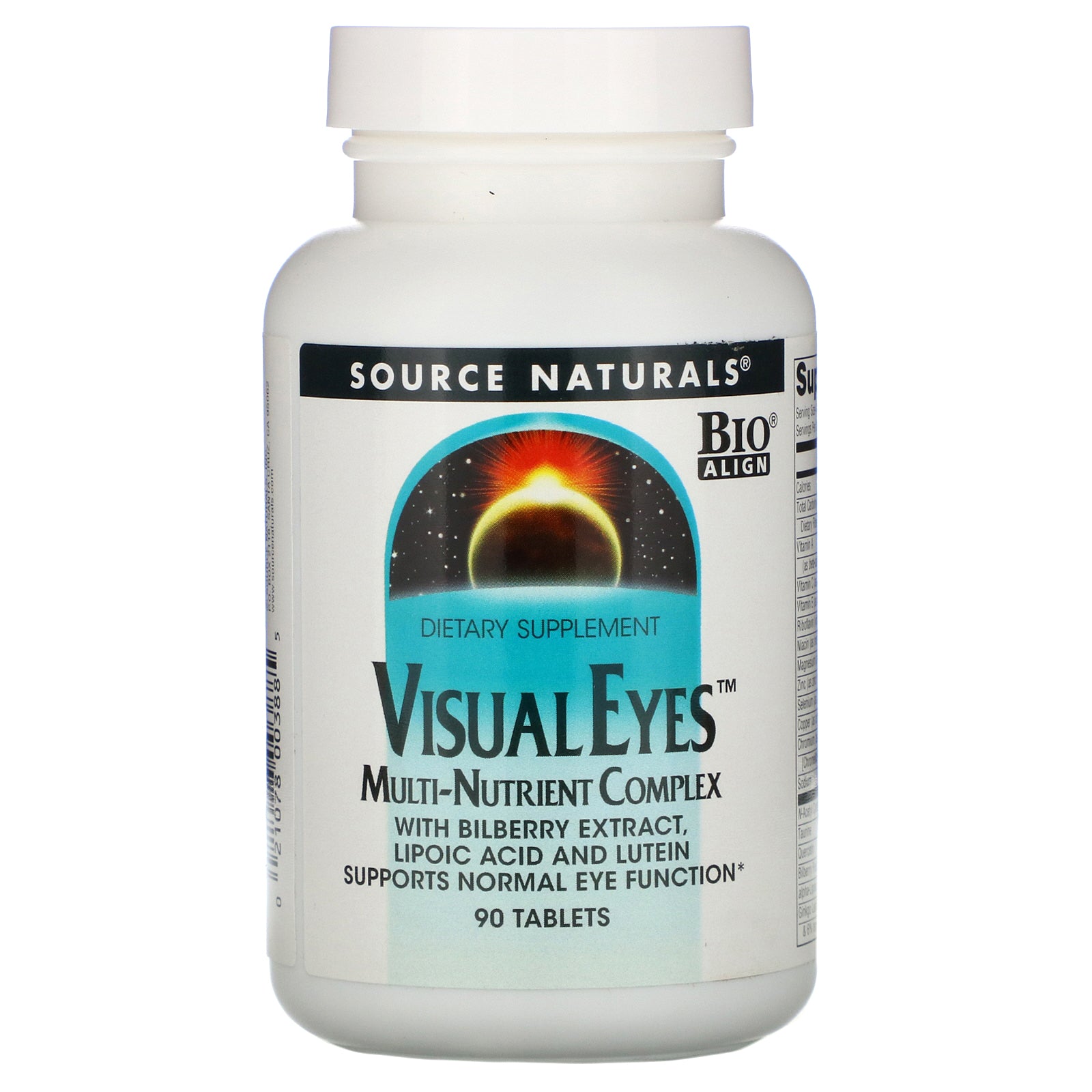 Source Naturals, Visual Eyes, Multi-Nutrient Complex, 90 Tablets