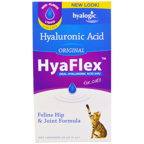 Hyalogic, HyaFlex for Cats, Oral Hyaluronic Acid (HA), Original, 1 oz (30 ml)