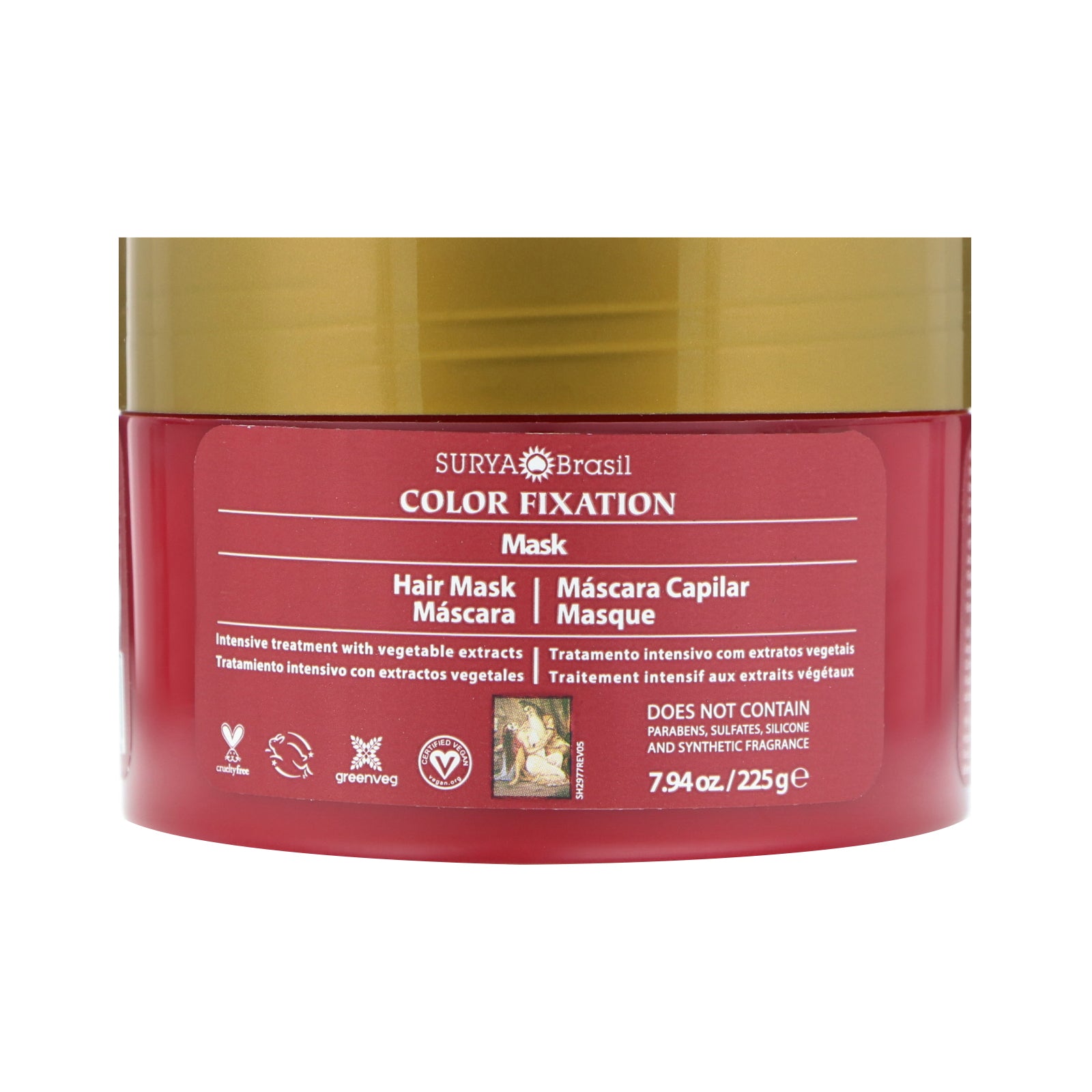 Surya Brasil, Color Fixation - Restorative Hair Mask, 7.6 fl oz (225 g)