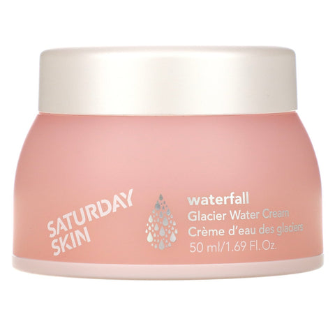 Saturday Skin, Waterfall, Glacier Water Cream, 1.69 fl oz (50 ml)