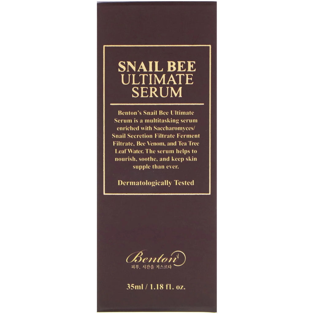 Benton, Snail Bee Ultimate Serum, 1.18 fl oz (35 ml)