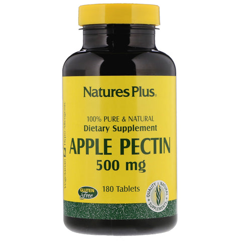 Nature's Plus, Apple Pectin, 500 mg, 180 Tablets