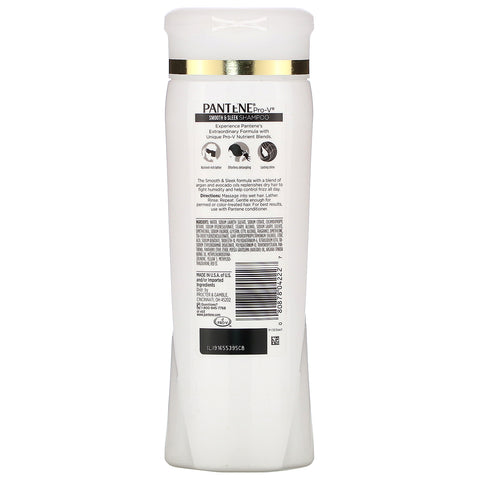 Pantene, Pro-V, Smooth & Sleek Shampoo, 12.6 fl oz (375 ml)
