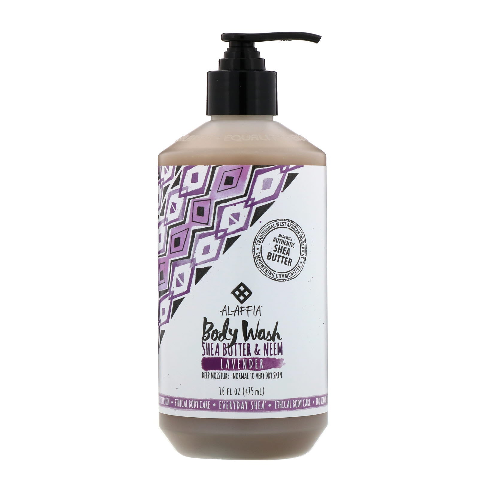 Everyday Shea, Body Wash, Lavender, 16 fl oz (475 ml)