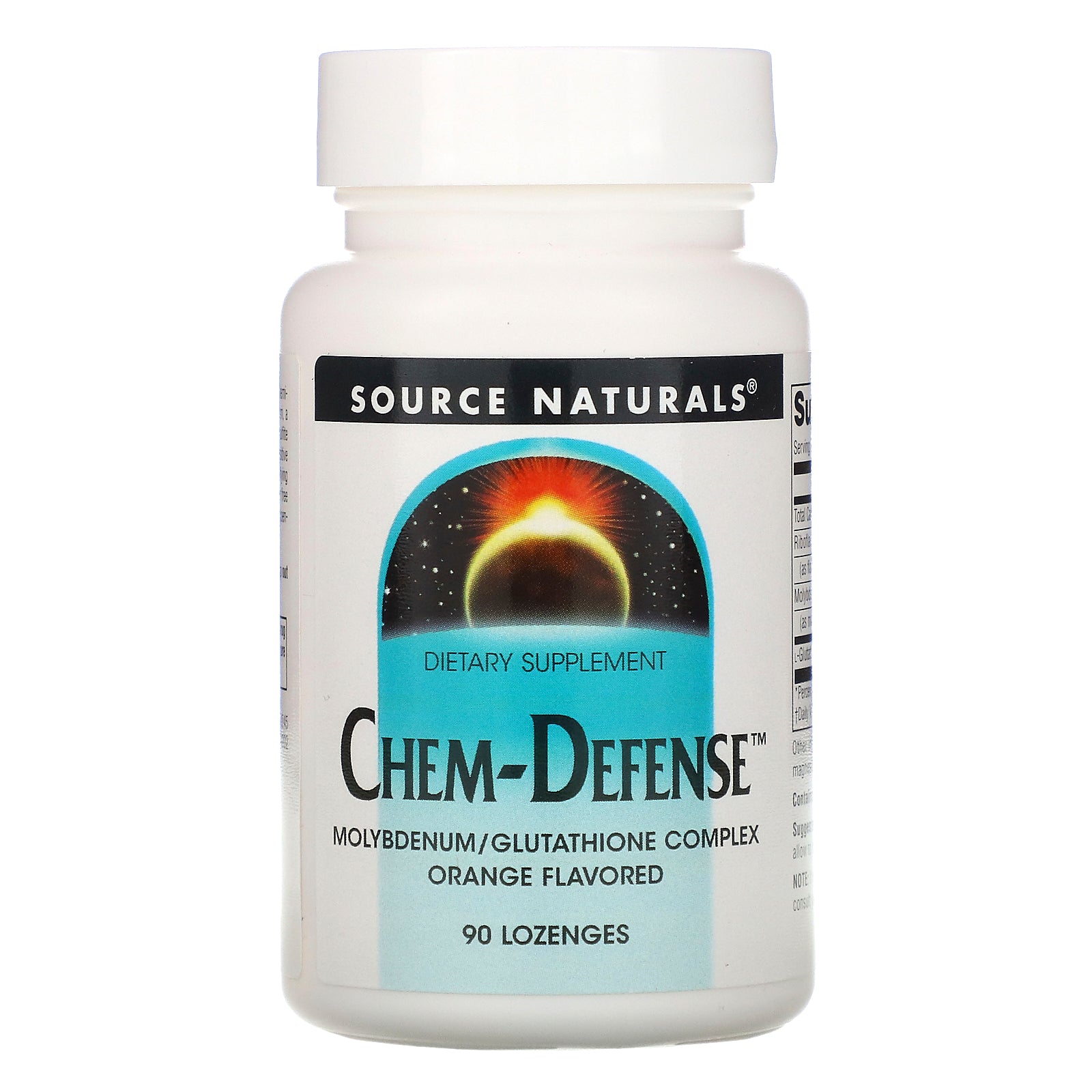 Source Naturals, Chem-Defense, Orange, 90 Lozenges