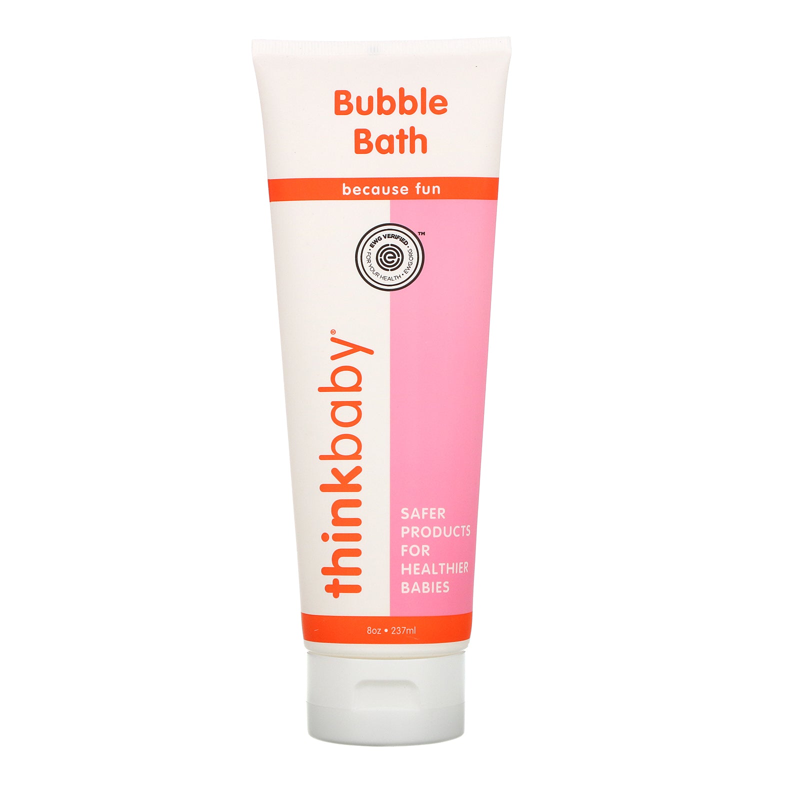 Think, Baby, Bubble Bath, Because Fun, 8 oz (237 ml)