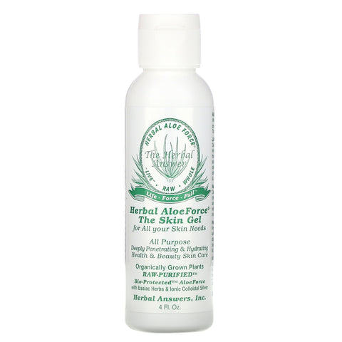 Herbal Answers, Herbal Aloe Force, The Skin Gel, 4 fl oz