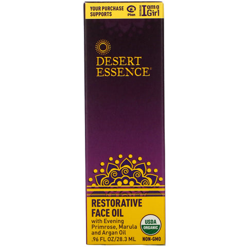 Desert Essence, Restorative Face Oil, .96 fl oz (28.3 ml)