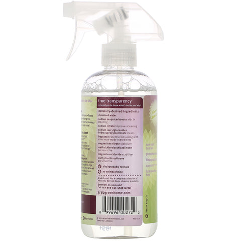 Grab Green, All Purpose Cleaner, Thyme with Fig Leaf, 16 oz (473 ml)