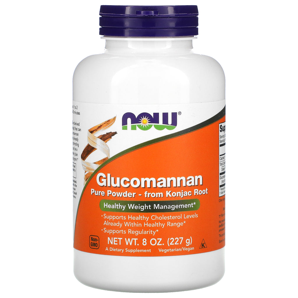 Now Foods, Glucomannan, Pure Powder, 8 oz (227 g)