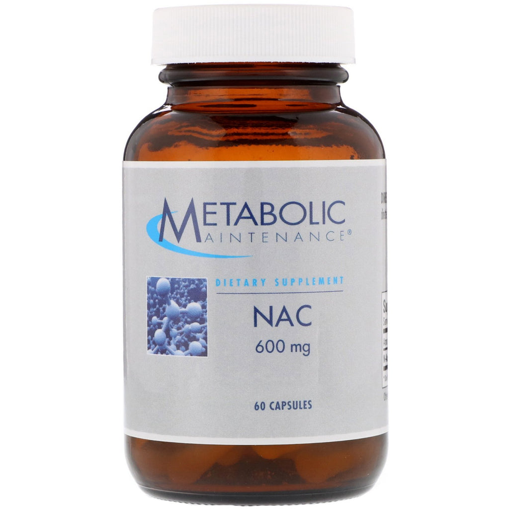 Metabolic Maintenance, NAC, 600 mg, 60 Capsules