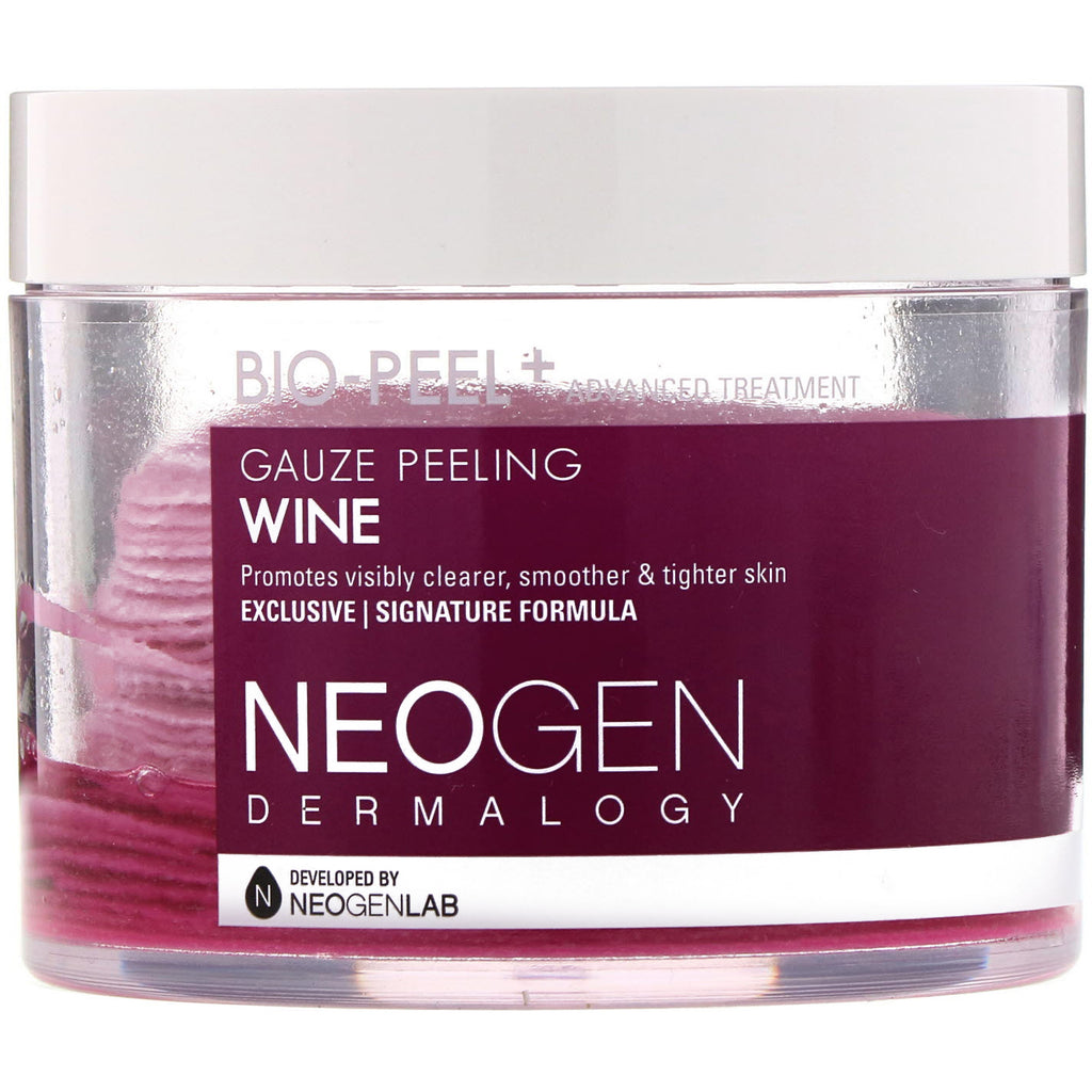 Neogen, Bio-Peel, Gauze Peeling, Wine, 30 Count, 6.76 fl oz (200 ml)