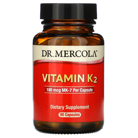 Dr. Mercola, Vitamin K2, 180 mcg, 90 Capsules