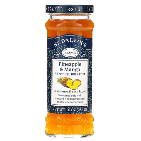 St. Dalfour, Deluxe Pineapple & Mango Spread, 10 oz (284 g)