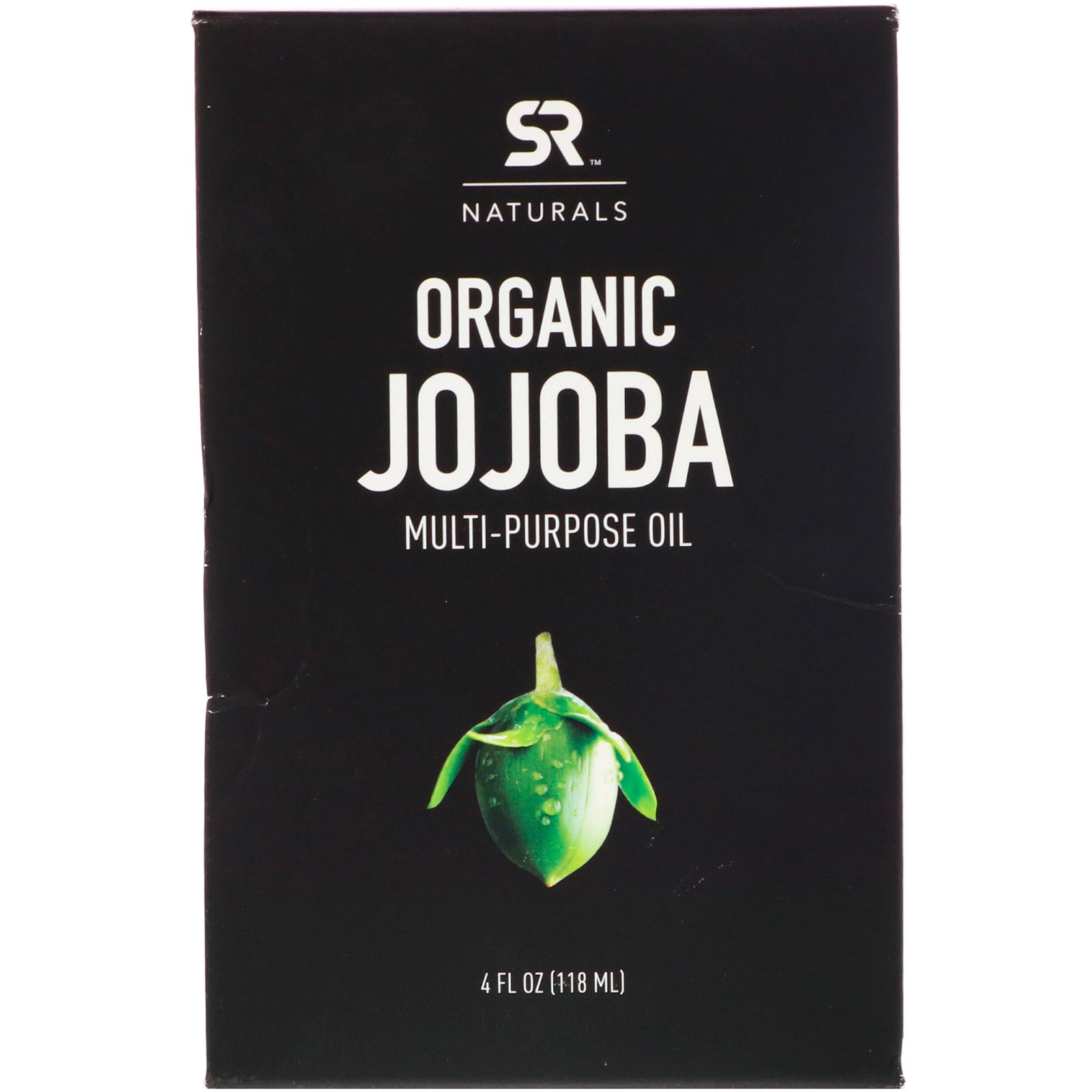 Sports Research, Organic Jojoba Multi-Purpose Oil, 4 fl oz (118 ml)