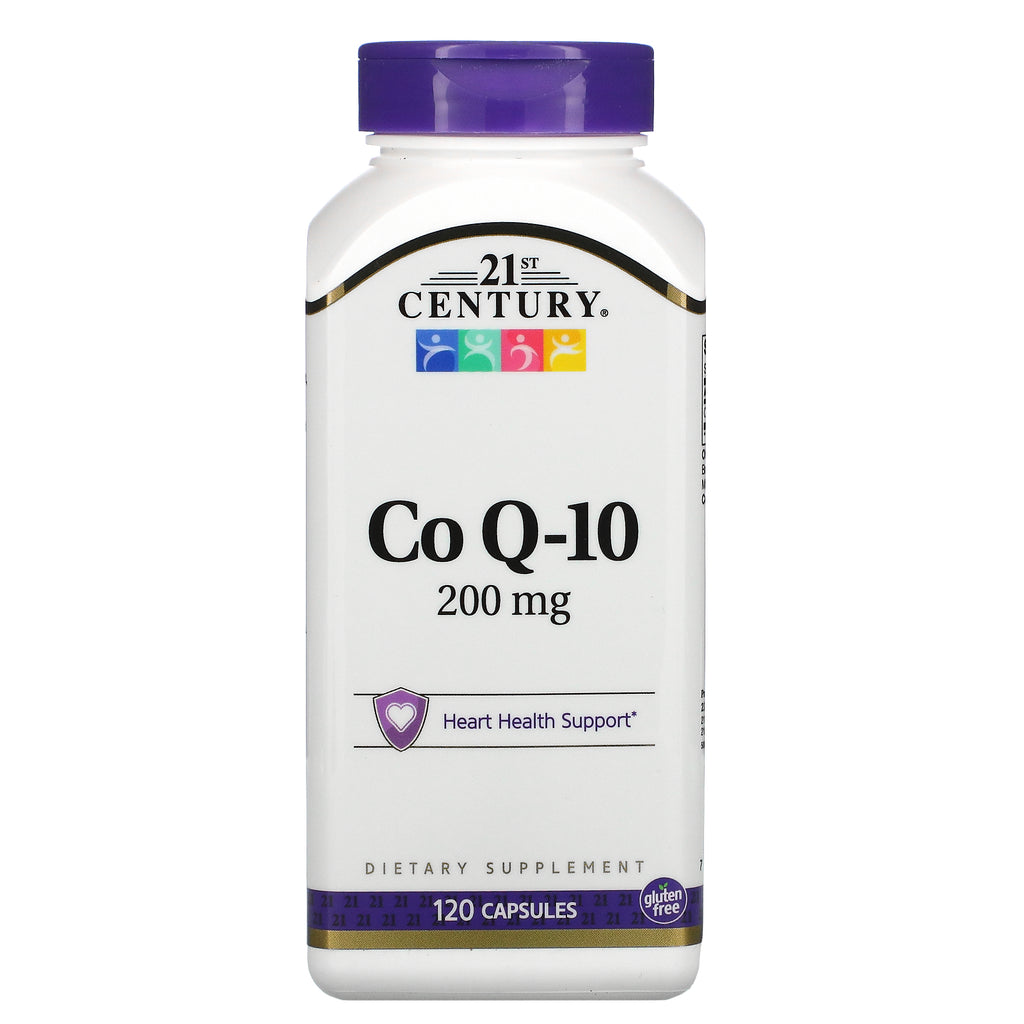 21st Century, CoQ10, 200 mg, 120 Capsules