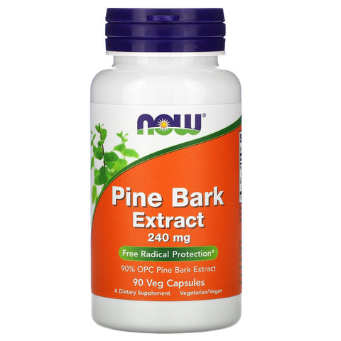 Now Foods, Pine Bark Extract, 240 mg, 90 Veg Capsules