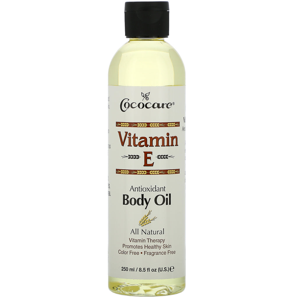 Cococare, Vitamin E, Body Oil, 8.5 fl oz (250 ml)