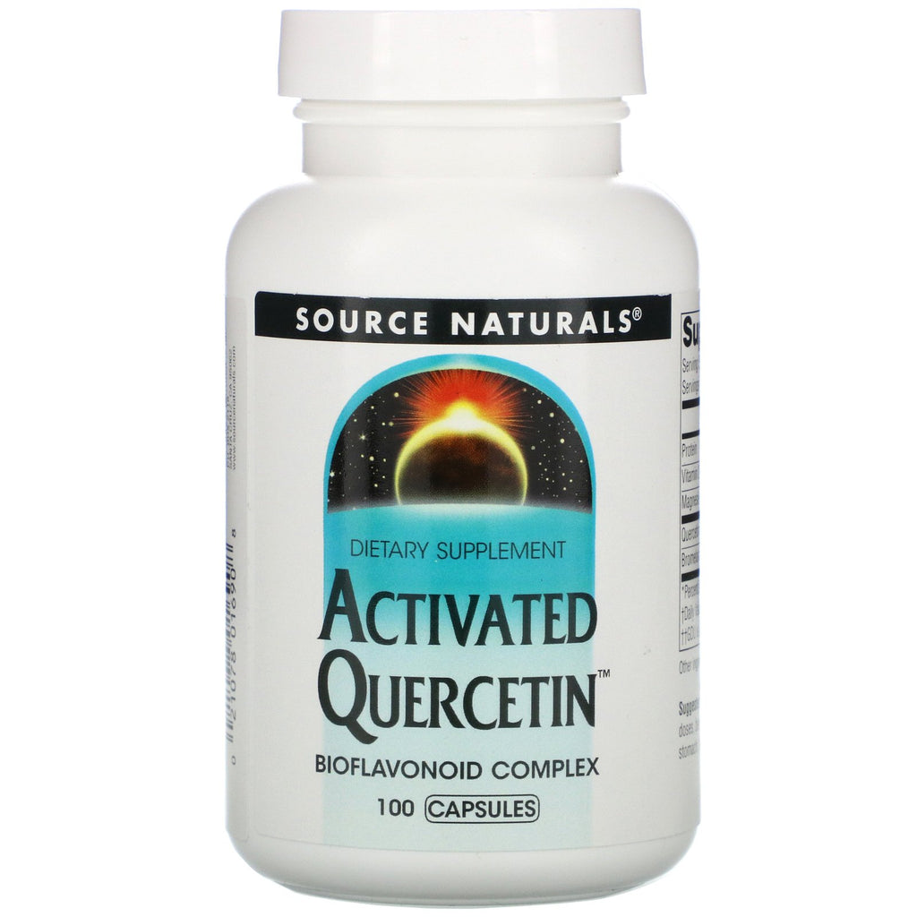 Source Naturals, Activated Quercetin, 100 Capsules