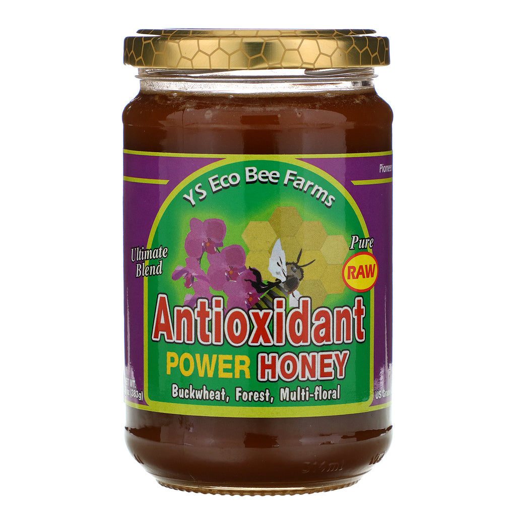 Y.S. Eco Bee Farms, Antioxidant Power Honey, 13.5 oz (383 g)