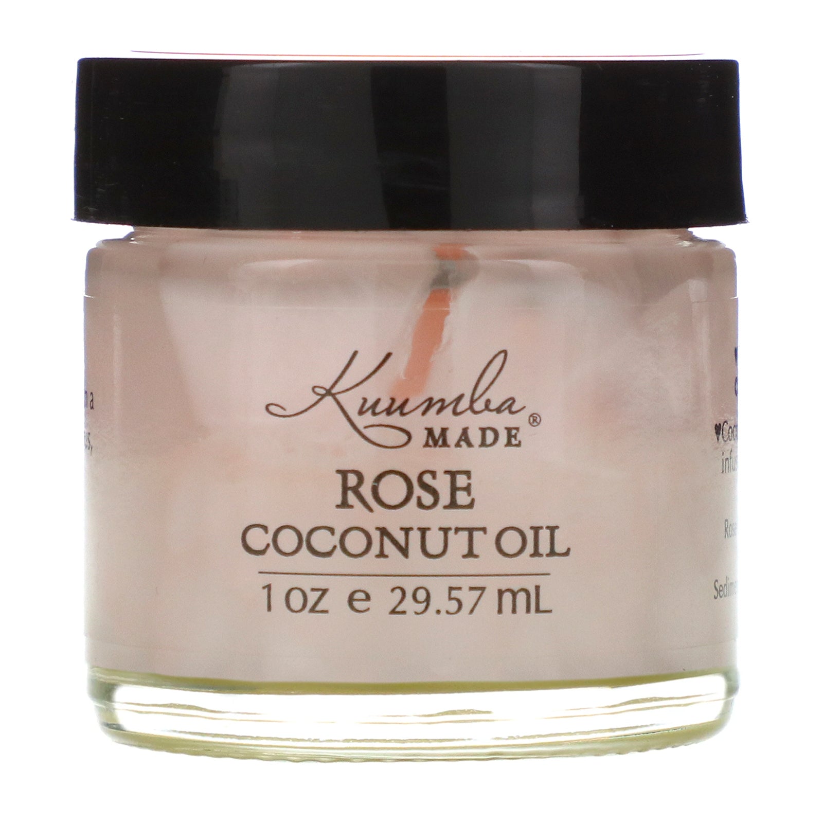 Kuumba Made, Rose Coconut Oil, 1 oz (29.57 ml)