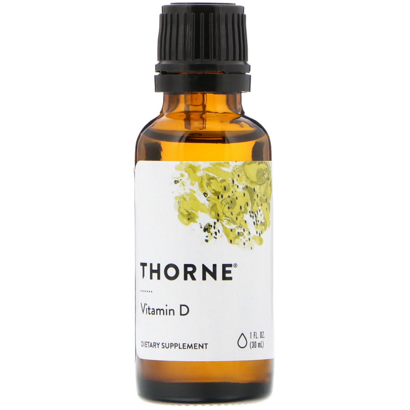 Thorne Research, Vitamin D, 25 mcg (1,000 IU), 1 fl oz (30 ml)