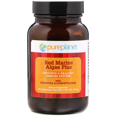 Pure Planet, Red Marine Algae Plus, 90 Vegetarian Capsules