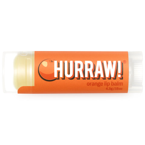Hurraw! Balm, Lip Balm, Orange, .15 oz (4.3 g)