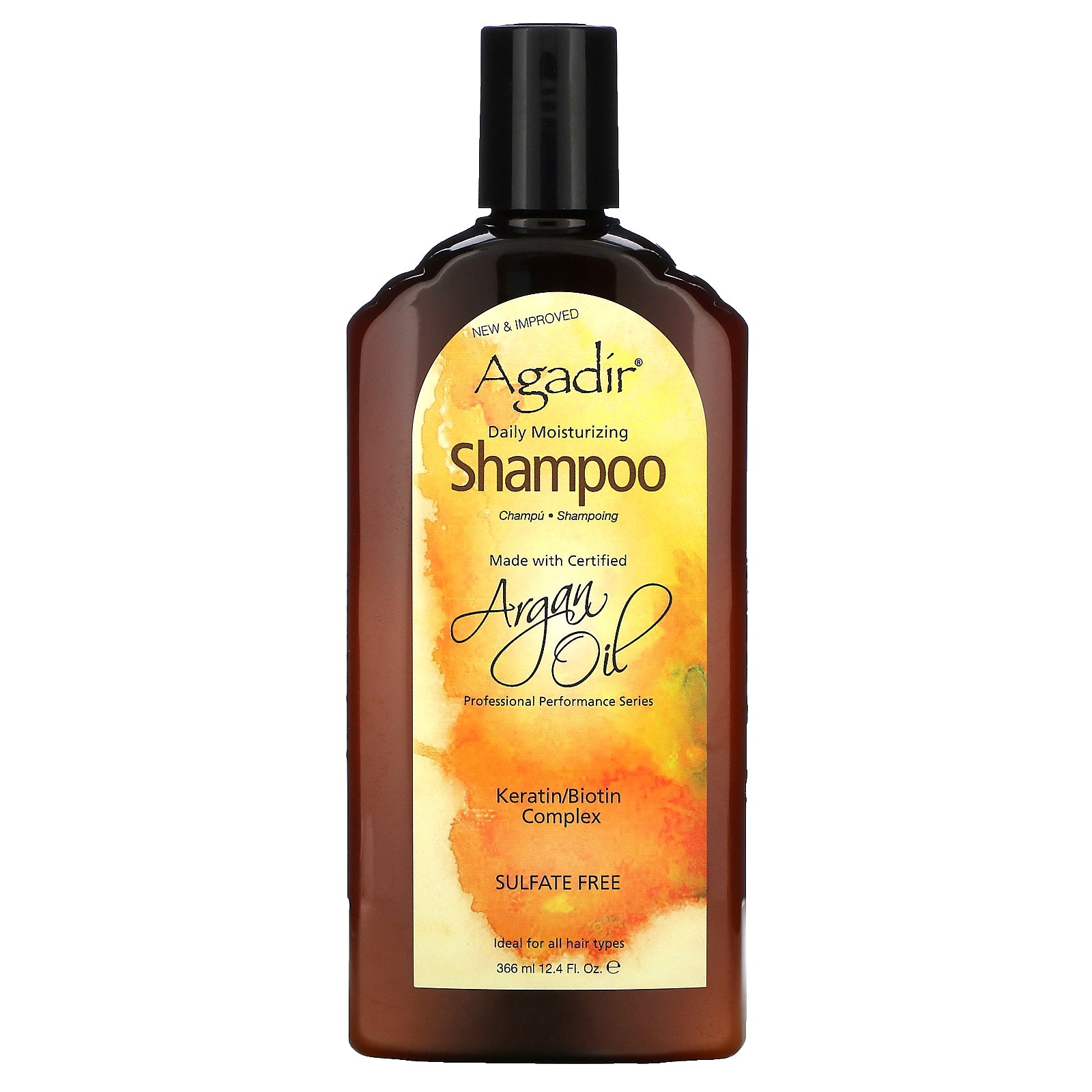 Agadir, Argan Oil, Daily Moisturizing Shampoo, 12.4 fl oz (366 ml)