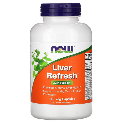 Now Foods, Liver Refresh, 180 Veg Capsules