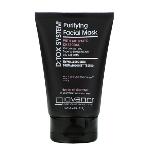 Giovanni, D:TOX System, Purifying Beauty Facial Mask, 4 oz (113 g)
