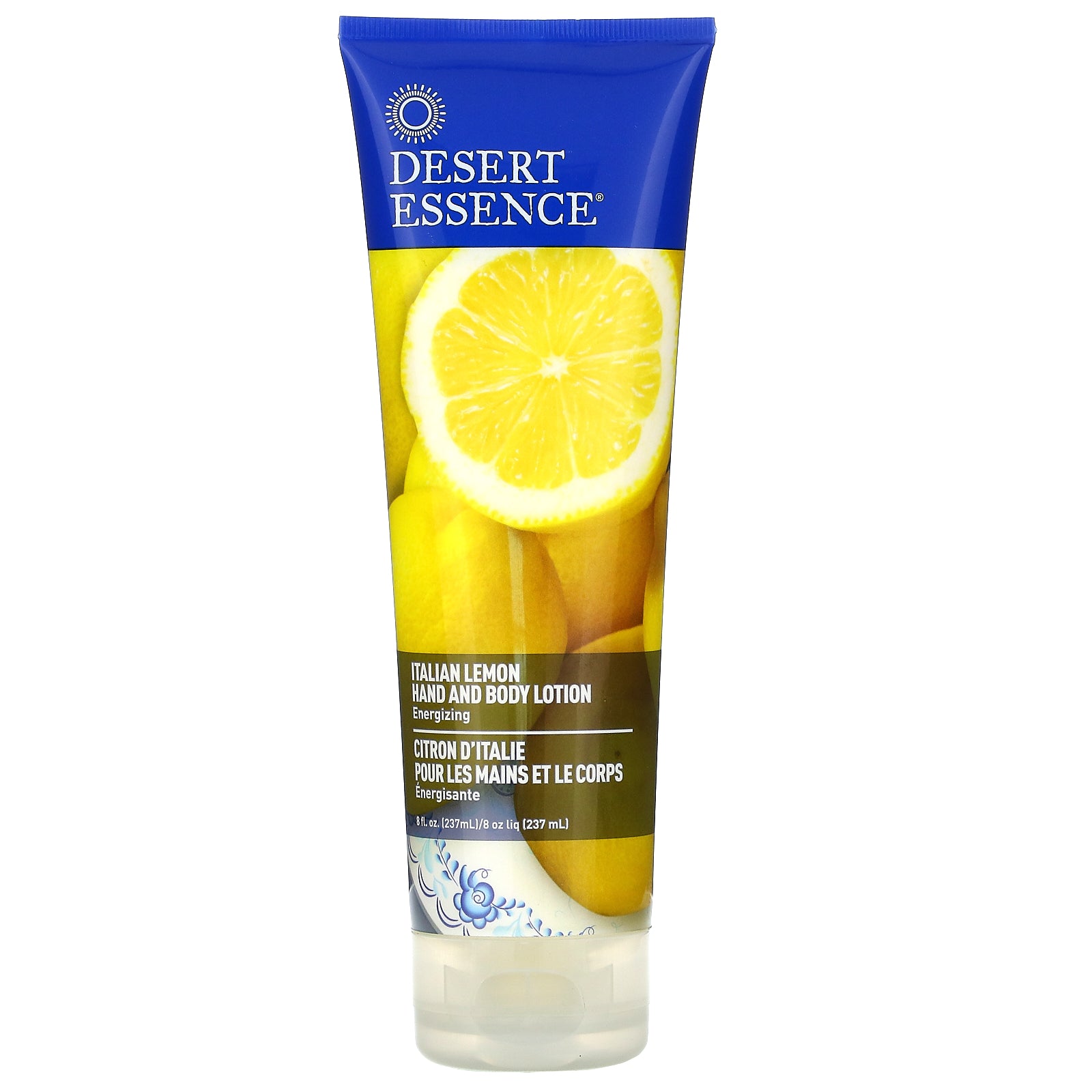 Desert Essence, Hand and Body Lotion, Italian Lemon, 8 fl oz (237 ml)